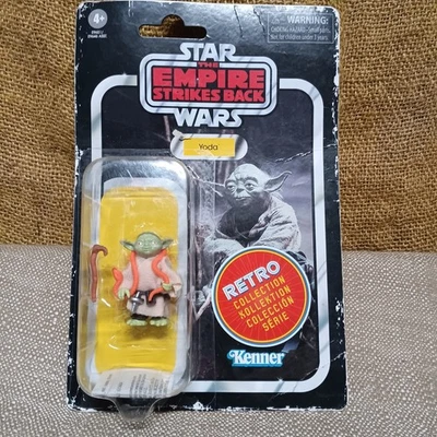 WOW!! Star Wars~Retro Collection Yoda Figure Empire Kenner 2020 Snake Jedi!! - Image 1 of 2
