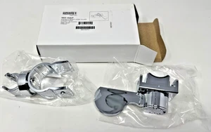 Chicago Faucet SS Ada Bar Clamp With Hose Holder 9800-002CP For 1-1/2" Dia. Bars - Picture 1 of 3