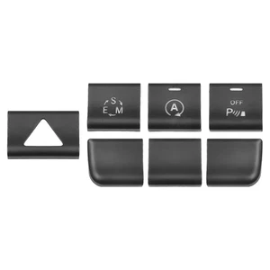 7Pcs For Mercedes For Benz GLA CLA A B Class Center Console Button Trim Sticker - Bild 1 von 22