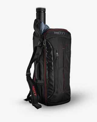 Hoyt World Circuit Recurve Backpack for Archery Gear, Black (1041581)