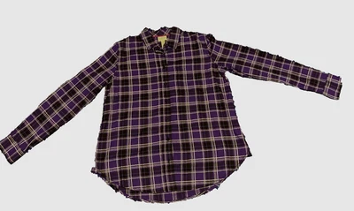 Camisa de vestir manga larga St.John's Bay M púrpura nueva con etiquetas para hombre Foto 1 de 4