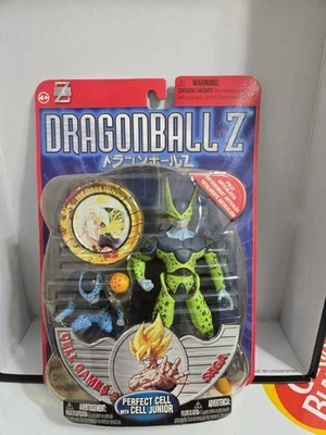 Dragon Ball Z PERFECT CELL Cell Games Saga Silver Excl Irwin Toys 2001 New - Image 1 of 4