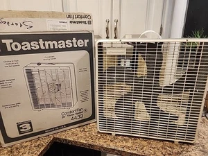 WOW! Vintage 20" TOASTMASTER 3-Speed Metal BOX FAN model 4433/7. Original Box - Picture 1 of 17
