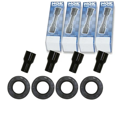 4 件装 NGK 点火线圈靴适用于 2004 - 2006 Scion xA 1.5L L4 - Direct Spark kb — 第 1/4 张图片
