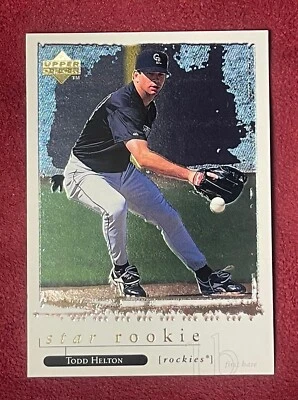 1998 Upper Deck - Star Rookie #142 Todd Helton - Image 1 of 2