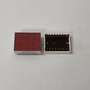 LTD6940HR SEGMENTED LED DISPLAY 2 DIGIT RED NEW x2PCS - Picture 1 of 1