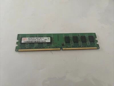 HYNIX 2GB (1x2GB) - PC2-6400U-666-12 DDR2 DESKTOP MEMORY MODULE  - HMP125U64CP8 - Image 1 of 2