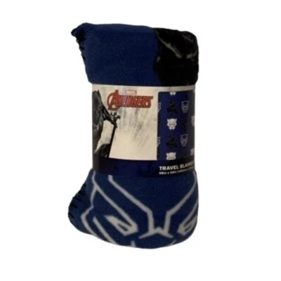 Marvel Avengers черная пантера плед размер 40 «x 50» новый - Изображение 1 из 4