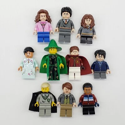 Lot of 10 LEGO Harry Potter Minifigures Vintage and New Assorted Figures #9 - Image 1 of 2