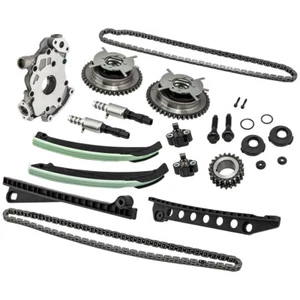 KIT DE BOMBA DE ACEITE VÁLVULA SOLENOIDE PHASER LEVA CADENA DE DISTRIBUCIÓN PARA 04-08 FORD 5,4 L EE. UU. - Imagen 1 de 12