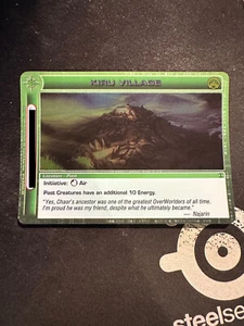 Kiru Village - Rare - Chaotic Card - Alliances Unraveled N/M - Picture 1 of 2