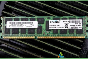 Grade A 96GB Lot 12 Micron Crucial 8GB PC3L-10600R DDR3L RAM MT36KSF1G72PZ-1G4 - Picture 1 of 1