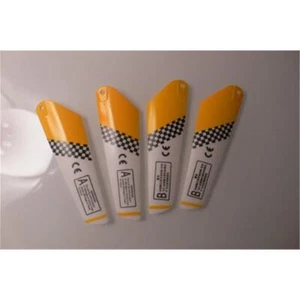 6020 - Lames de Rotor Jaune Rasoir Lames Jaune Rapide Gyro - Photo 1/1