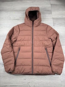 Abercrombie & Fitch Jacket Men S Red Pastel Brick Primaloft Insulated Packable - Picture 1 of 10