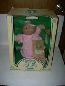 1985 Coleco Cabbage Patch Kids Preemie In Box With Birth Certificate