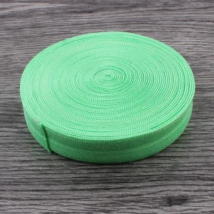 120Yards 5/8" Solid Fold Over Elastic Ribbon FOE for Elastic Headbands Hair Ties - Picture 1 of 23