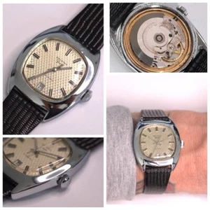 Serviced Vintage Automatic Delvina Geneve watch, ETA 2783, Swiss made - Picture 1 of 14