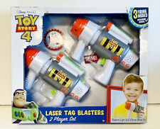 Disney Pixar Toy Story 4 Laser Tag Blasters 2 Player Set Ages 5 Fast