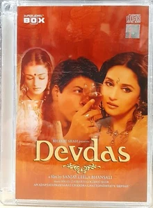 Devdas Audio CD In Super Jewel Box Bollywood Hindi CD, Shahrukh Khan, Aishwarya - Picture 1 of 2