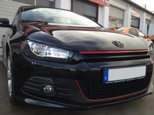 Juego de faros para VW Scirocco 08-14 negro LED Lightbar Depo - Imagen 1 de 5