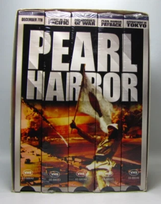 PEARL HARBOR VHS 5-Tape Set Preowned - Image 1 of 4