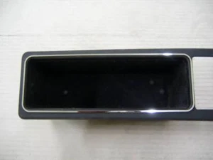D BMW E31 Chrom Rahmen für Ablage Mitte - Edelstahl poliert - Bild 1 von 3