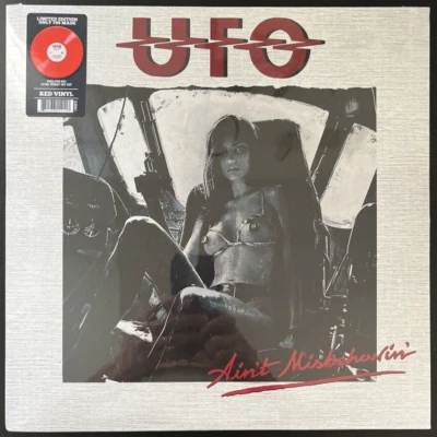 UFO AINT MISBEHAVIN RED VINYL LP LIMITED NEW SEALED MINT - Imagem 1 de 2