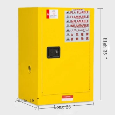 PREASION Flammable Cabinet Industry Chemical Storage Cabinets 40 Gallon Explosion Proof S