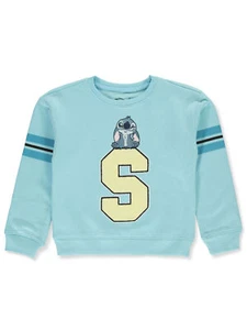 Disney Lilo & Stitch Girls' Varsity Sweatshirt - Picture 1 of 3