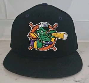 Norwich Navigators Vntg Wool New Era 5950 Fitted Hat 6 3/4 Minor League Yankee - Picture 1 of 7