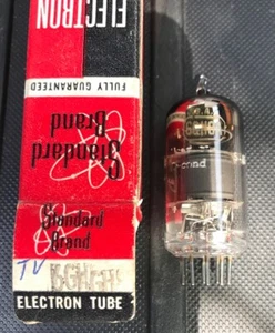 TUBO ELECTRÓNICO 6GH8A - Electrónica vintage garantizada para funcionar - Imagen 1 de 4