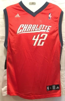 Camiseta Adidas Juvenil Charlotte Bobcats Sean May #42 NBA Baloncesto Talla L 14-16 Foto 1 de 4