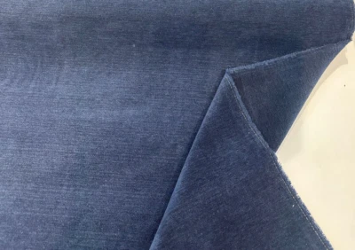 Sunbrella Decor Blue Midnight Chenille 42097-0006 Upholstery Fabric By the yard - Image 1 of 4