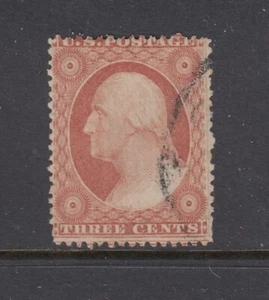 US #25 3c George Washington Plated 69R4 - cv 125,00 $ - Bild 1 von 1