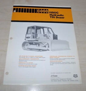 Estuche 1150? Folleto de ventas de tractor excavadora inclinable hidráulica - Imagen 1 de 3