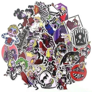 Classic Horror Movie Beetlejuice Themenset 38 verschiedene Aufkleber Decal Set - Bild 1 von 1