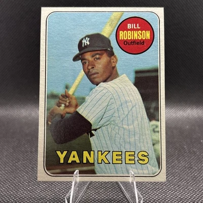 1969 Topps - #313 Bill Robinson Yankees Foto 1 de 2