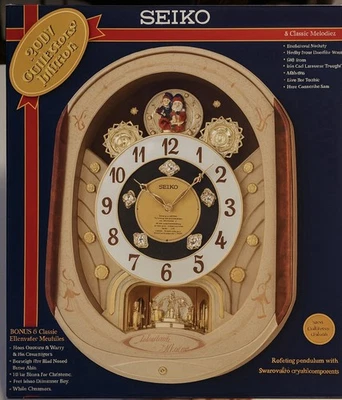 Seiko Melodies in Motion 2007 Edición Coleccionista Reloj de pared.  Nuevo en caja. Sin abrir. Foto 1 de 3