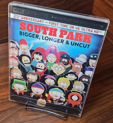 South Park (4K+Blu-ray) SLIPCOVER-w/PROTECTIVE SLEEVE-NEW-Free Box Shipping Foto 1 de 4