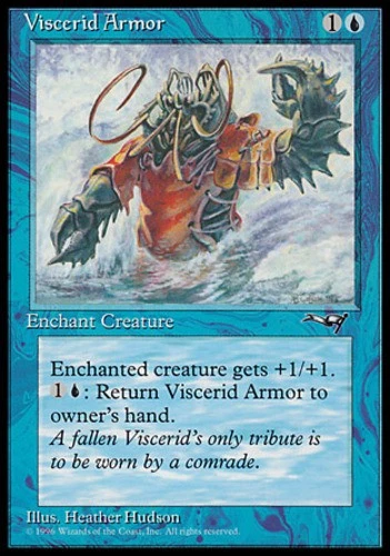 Viscerid Armor (Crashing Wave) - Alliances # MTG Magic The Gathering - Image 1 of 1