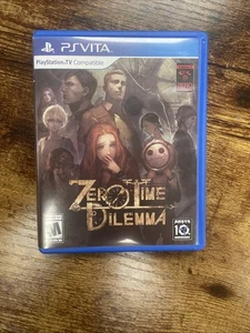 Zero Time Dilemma - PlayStation Vita PS Vita - CIB - Foto 1 di 4