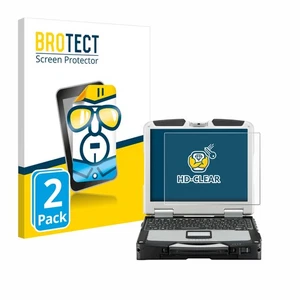 2x Protecteur d'écran pour Panasonic Toughbook CF-31 Complet Robuste Transparent - Photo 1/7