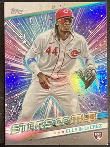 Elly De La Cruz Stars Of MLB Rookie Card RC 2024 Topps Series 1 #SMLB-23 🔥 - Picture 1 of 2