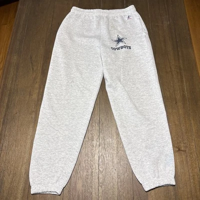 Pantalones deportivos de colección Dallas Cowboys para hombre L NFL fútbol americano años 90 logotipo atlético hechos en EE. UU. Foto 1 de 4
