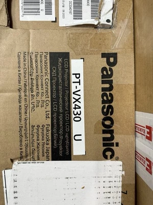 Panasonic PT-VX430 Projector - Image 1 of 4