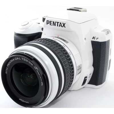 PENTAX K-r weiß Digitalkamera Objektiv Kit gebraucht mit neuer SD-Karte JP - Bild 1 von 4