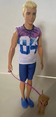 Barbie Ken #116 2019 - Muñeca Fashionistas FXL63 - Cabello rubio moldeado - Cabeza Ryan Foto 1 de 4