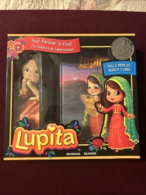 NEW Lupita Doll and Book Box set Christmas Bilingual Muneca Y Libro New In Box - Image 1 of 4