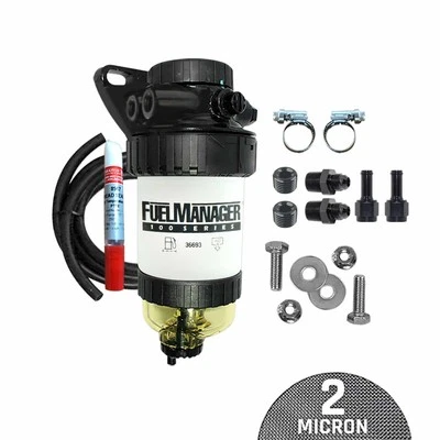 Universal Pre Filter 2 Micron Kit Fuel Manager 4WD Diesel Separator FM705DPK - image 1 of 2