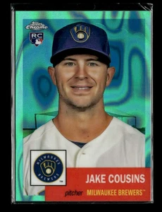 Jake Cousins 2022 Topps Chrome Platinum Anniversary RC Aqua Lava 173/299 [don93 - Picture 1 of 2